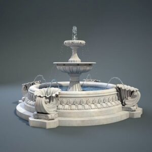 Customized Best Designer Marble Fountain with Carved Design