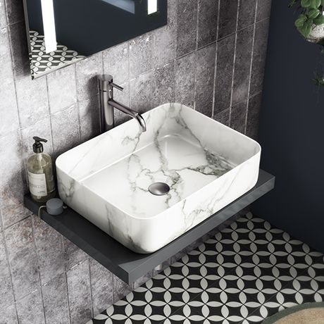 Upgrade Your Bathroom: Modern Marble Washbasins that add a royal touch