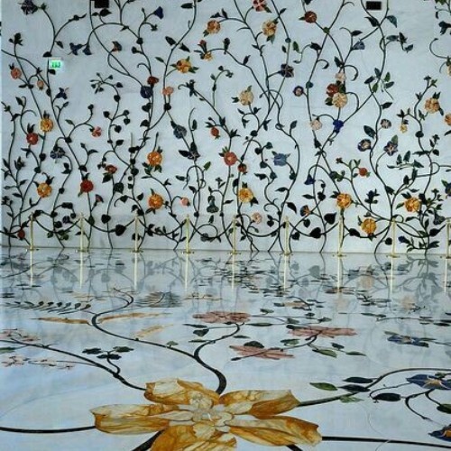 The Art of Stone: Timeless beauty of marble inlay  work in modern house