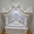 white marble pooja mandir for home