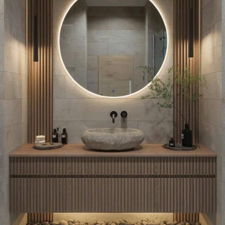 Marble Washbasin Design Ideas for Bathroom Interior